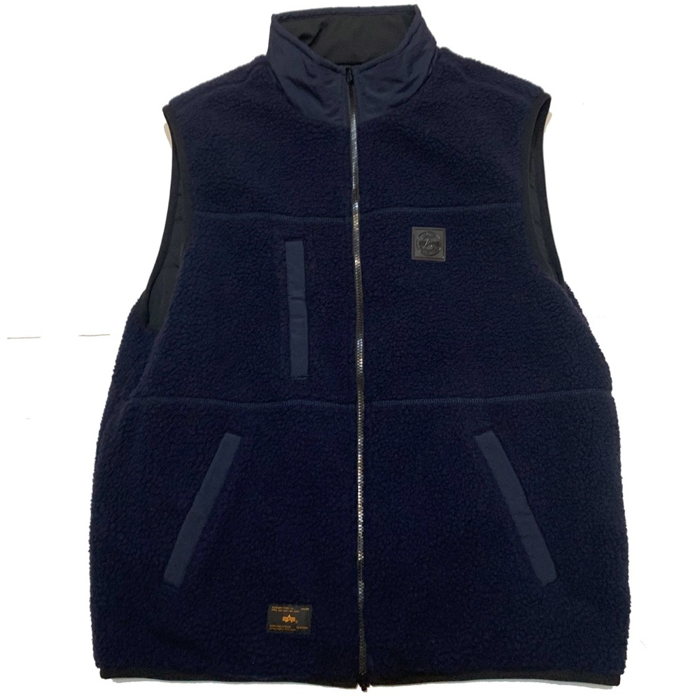 L / Alpha industries reversible vest